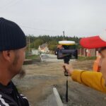 Ukázky funkcí 3D Roveru a Mix Reality ( SiteVision ) Trimble na rekonstrukci ulice