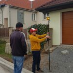 Ukázky funkcí 3D Roveru a Mix Reality ( SiteVision ) Trimble na rekonstrukci ulice