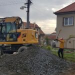 Ukázky funkcí 3D Roveru a Mix Reality ( SiteVision ) Trimble na rekonstrukci ulice