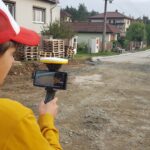 Ukázky funkcí 3D Roveru a Mix Reality ( SiteVision ) Trimble na rekonstrukci ulice